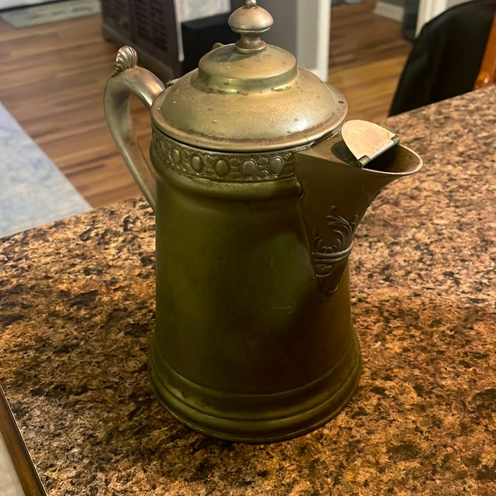 Manny Bowman & Co Rare #4 stamp Coffee or Teapot